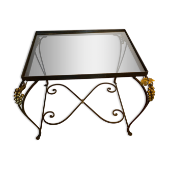 Wrought iron table