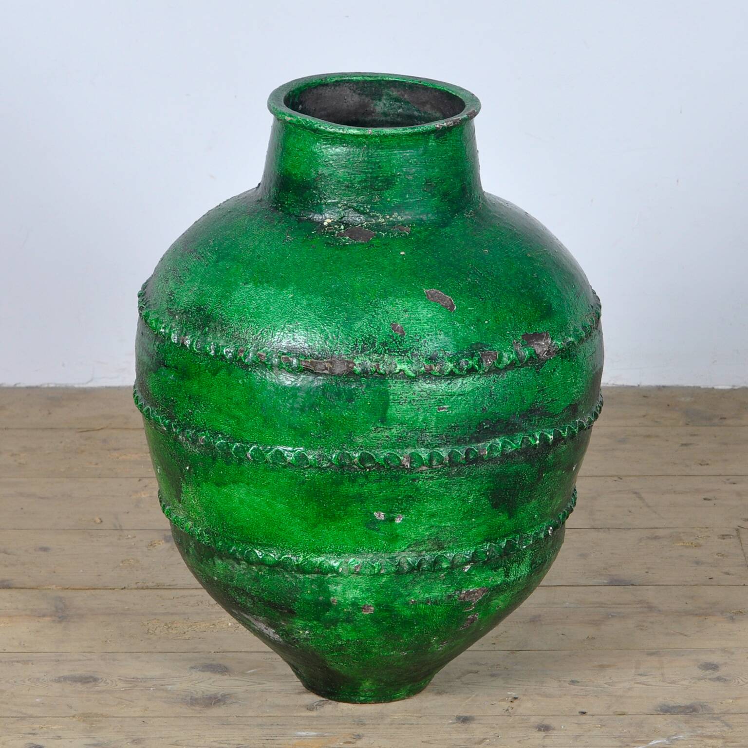 Large Turkish Terracotta Olive Jar Or Garden Urn