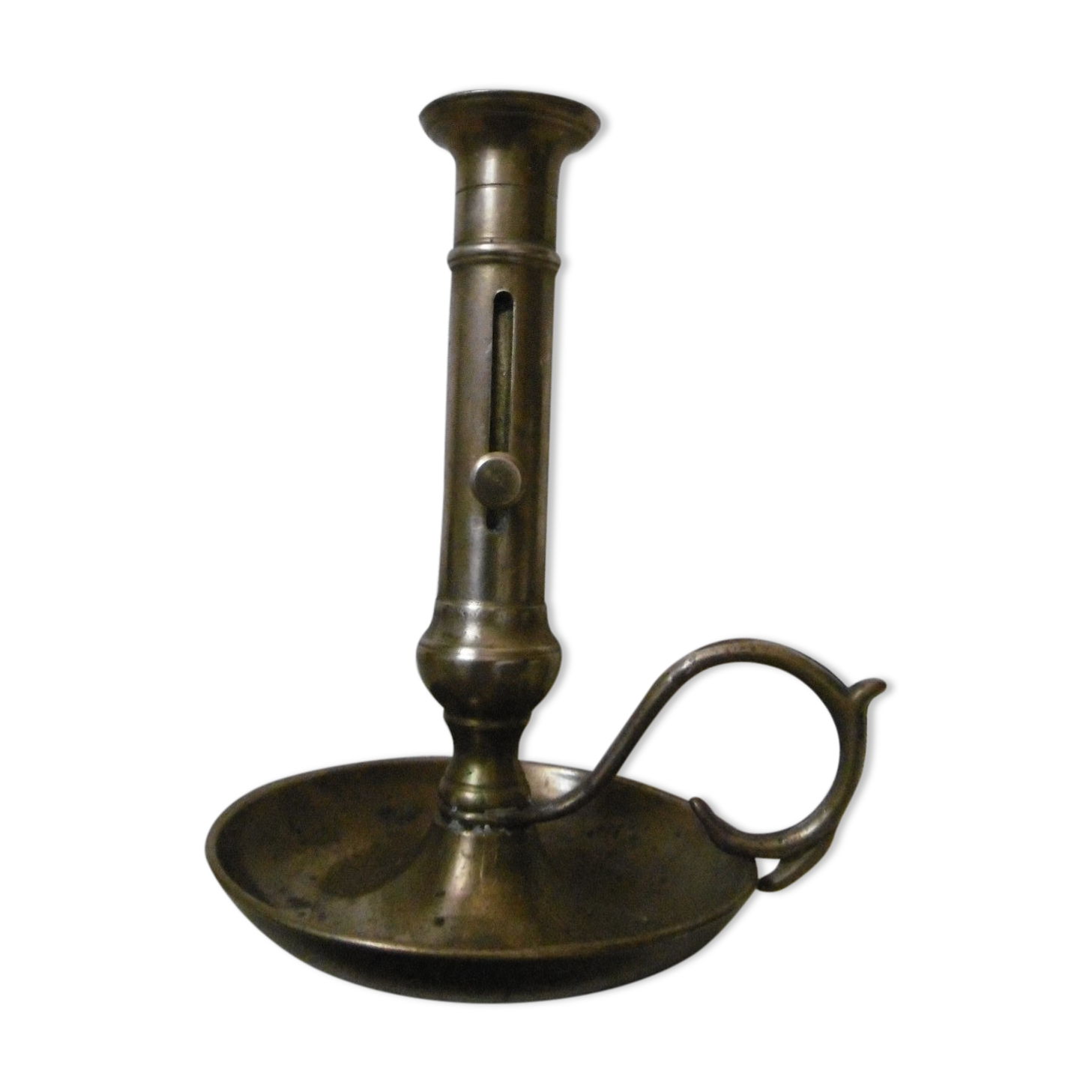 Ancient brass chandelier