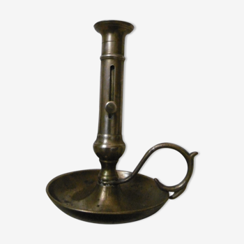 Ancient brass chandelier