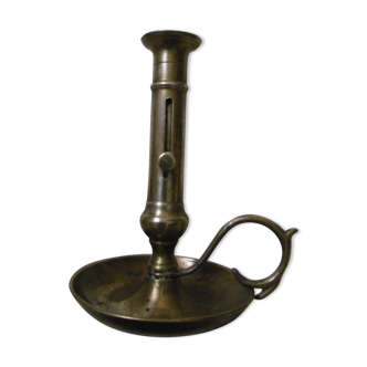 Ancient brass chandelier