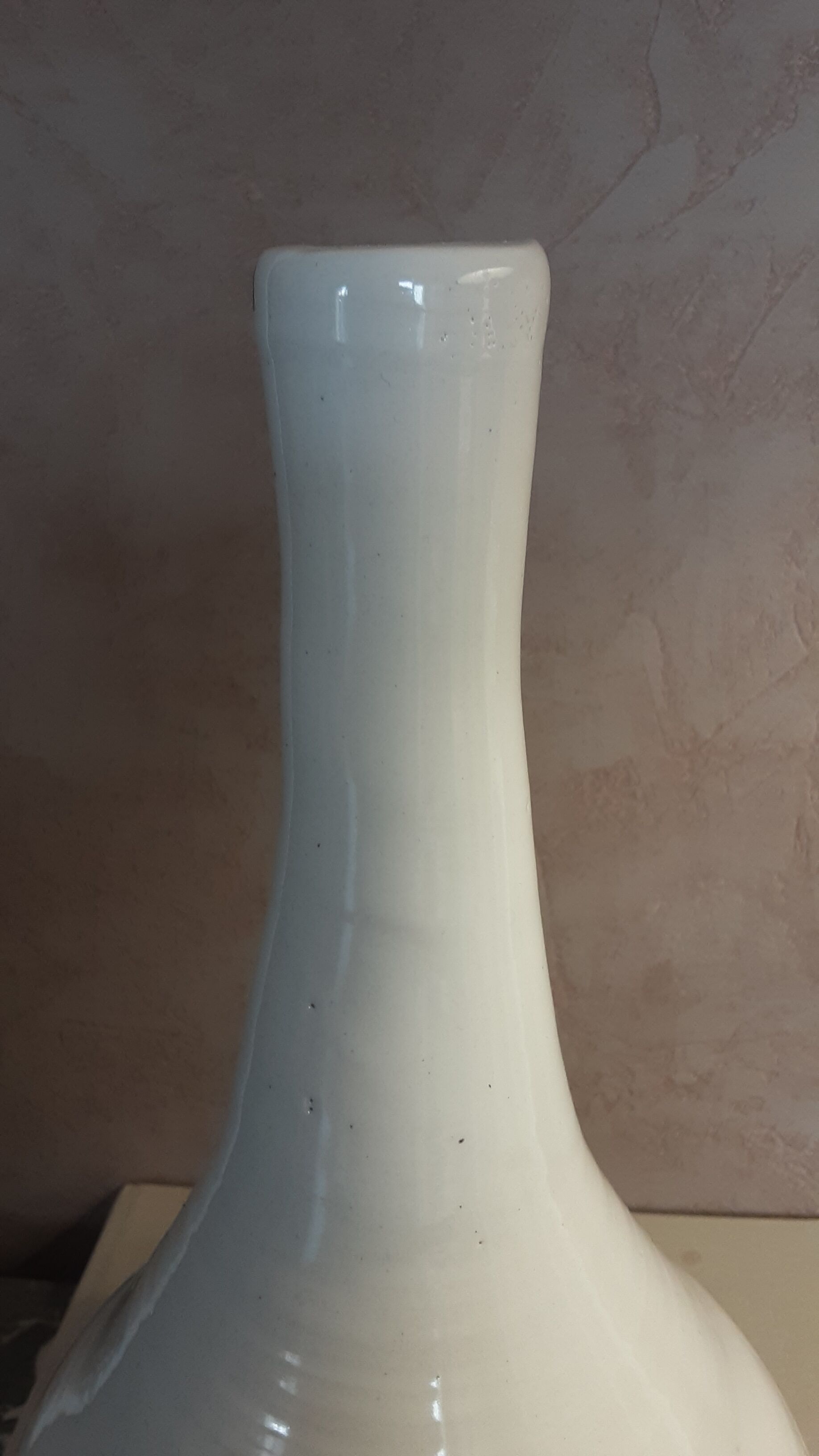 Enamel vase- vintage