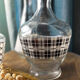 Set of three vintage decanters