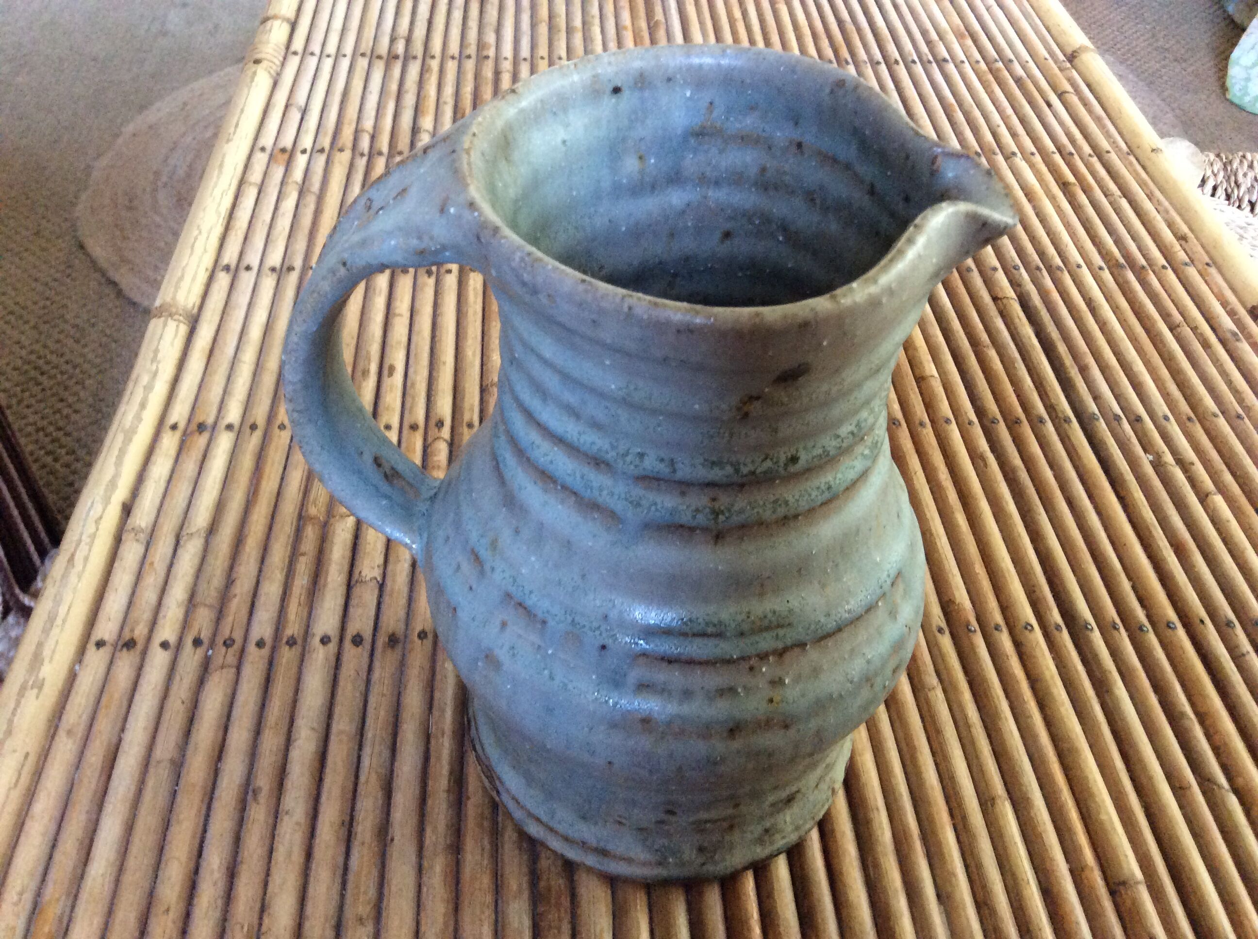 Stoneware jug