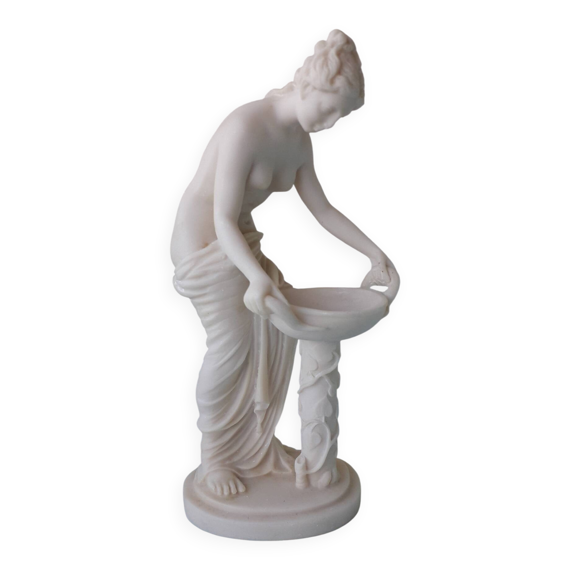 Alabaster nude statuette