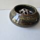 Ceramic flower vase signed gérald pott (diameter 13cm)