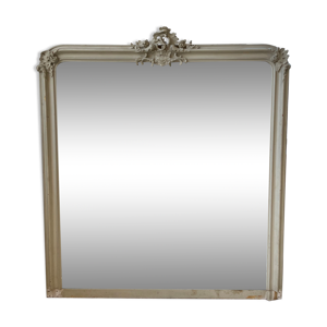 Miroir XXL blanc Louis Philippe