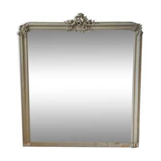Miroir XXL blanc Louis Philippe 160x141cm