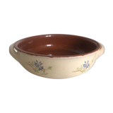 Ancien plat en grès 27cm