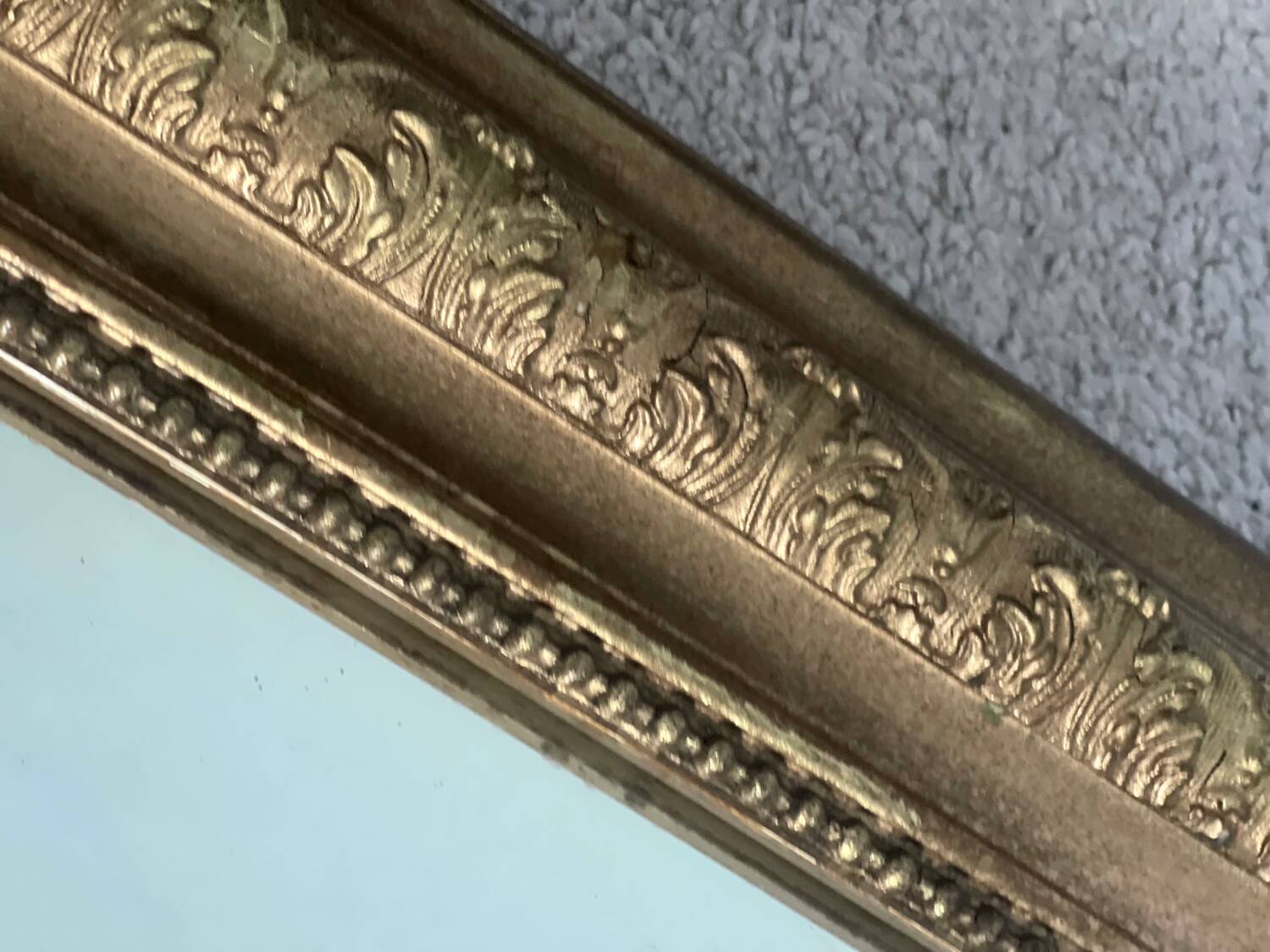 Louis Philippe mirror 75cm.