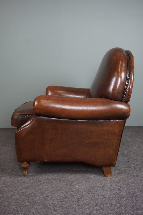 Sheepskin armchair