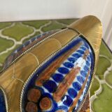 Brass duck and ceramic