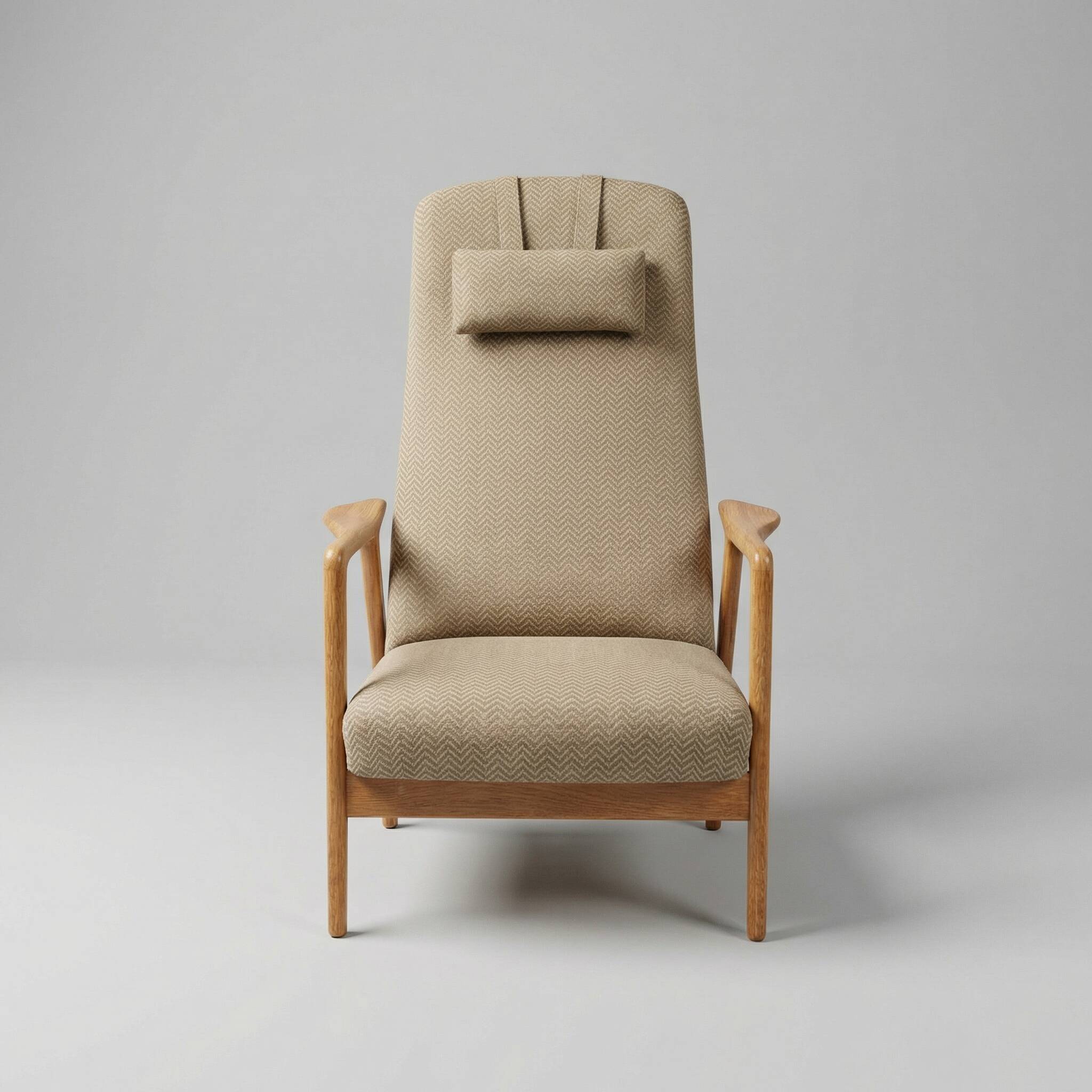 "Contour" reclining armchair by Alf Svensson for Dux, 1960s, Sweden