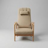 "Contour" reclining armchair by Alf Svensson for Dux, 1960s, Sweden