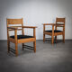 Pair of Art Deco armchairs, The Netherlands (1930s)