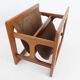 Porte-magazines en teck par Aksel Kjergaard pour Salin Mobler