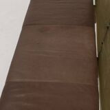 Sculptural Post-Modern Steel Sofa, France 1980s