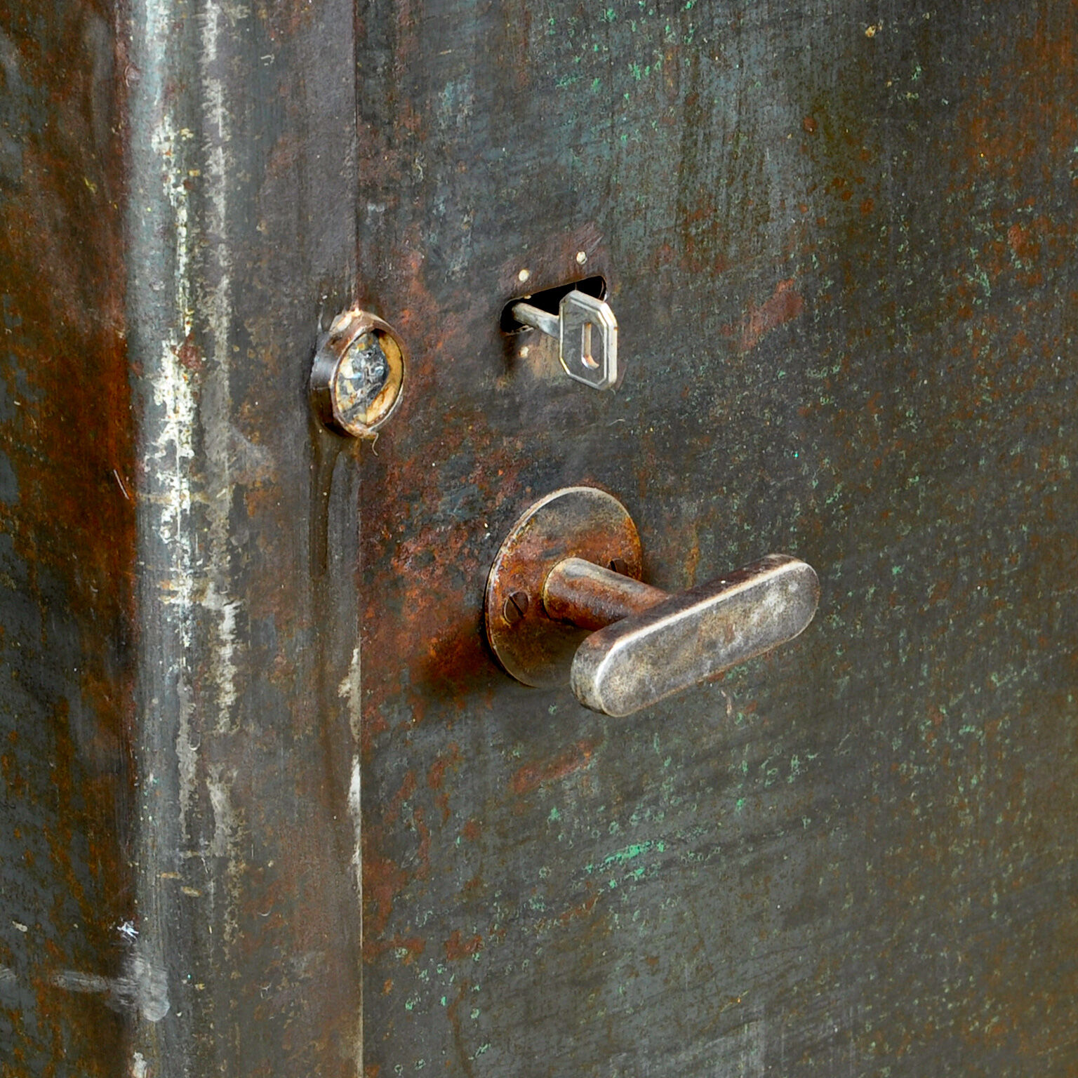 Industrial Iron Cabinet, 1960s