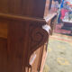 Walnut bath cabinet