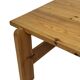 Vintage coffee table pinewood minimalist 1970s design