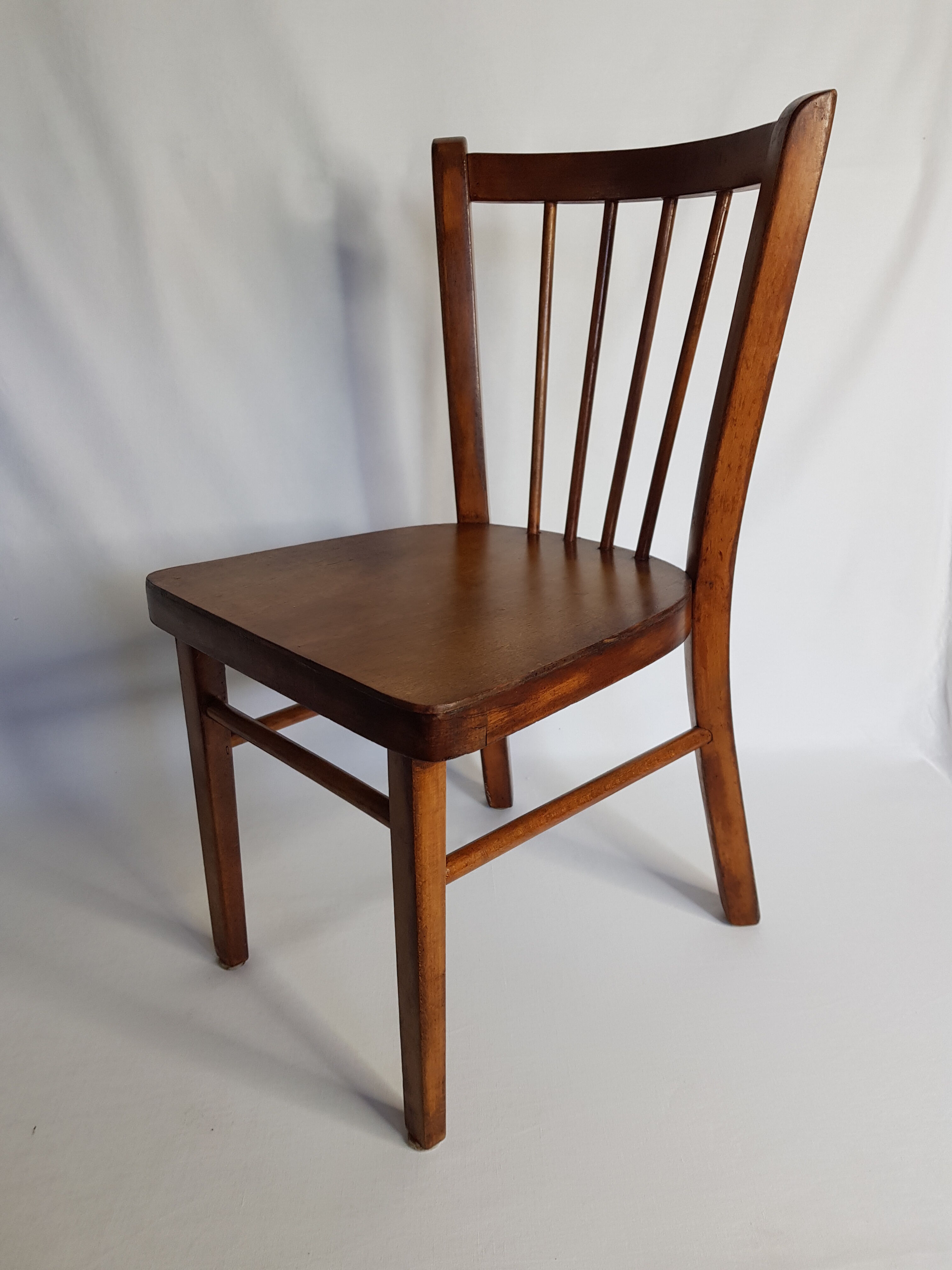 Baumann child chair stamped under seat