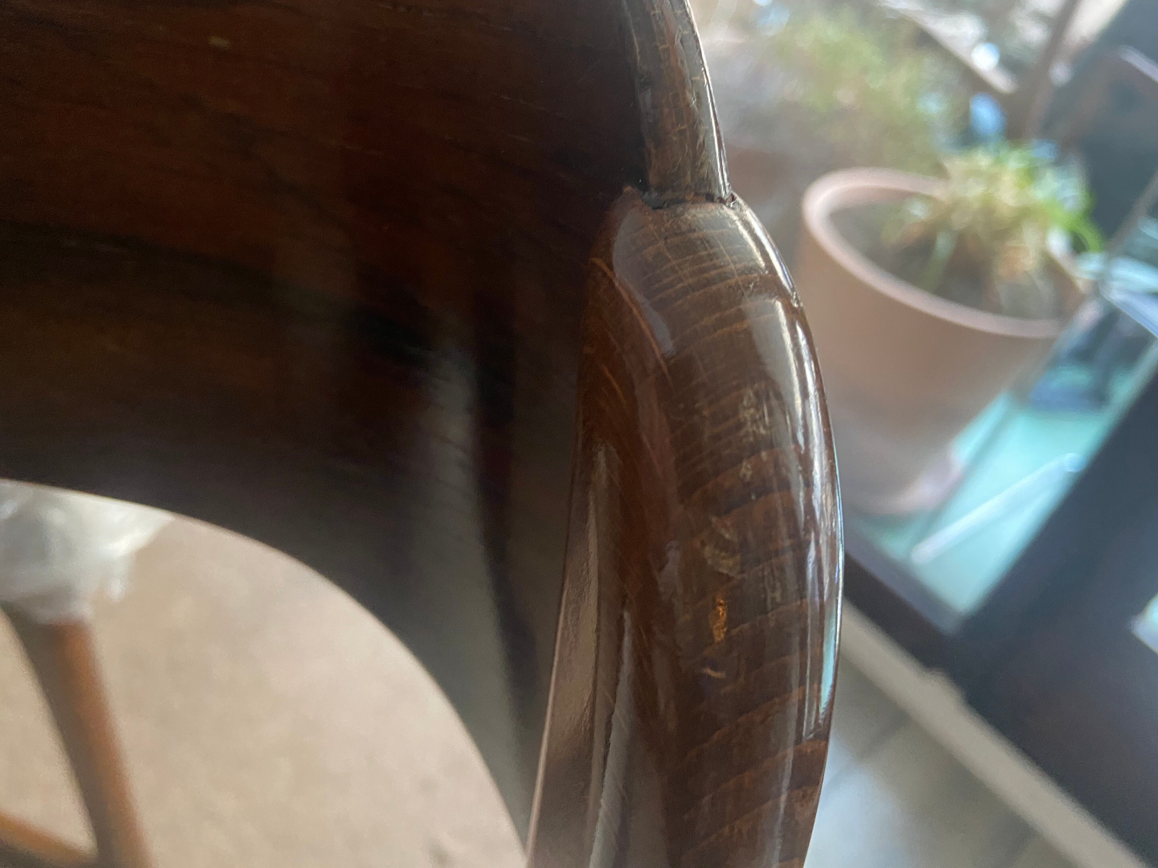 Set of 2 Baumann sleigh chairs