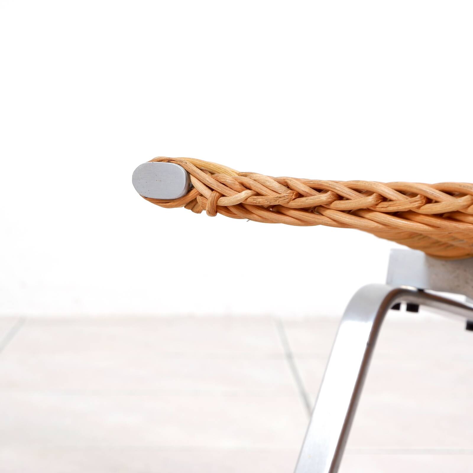 PK 22“ lounge chair in rattan by Poul Kjaerholm for E. Kold Christensen