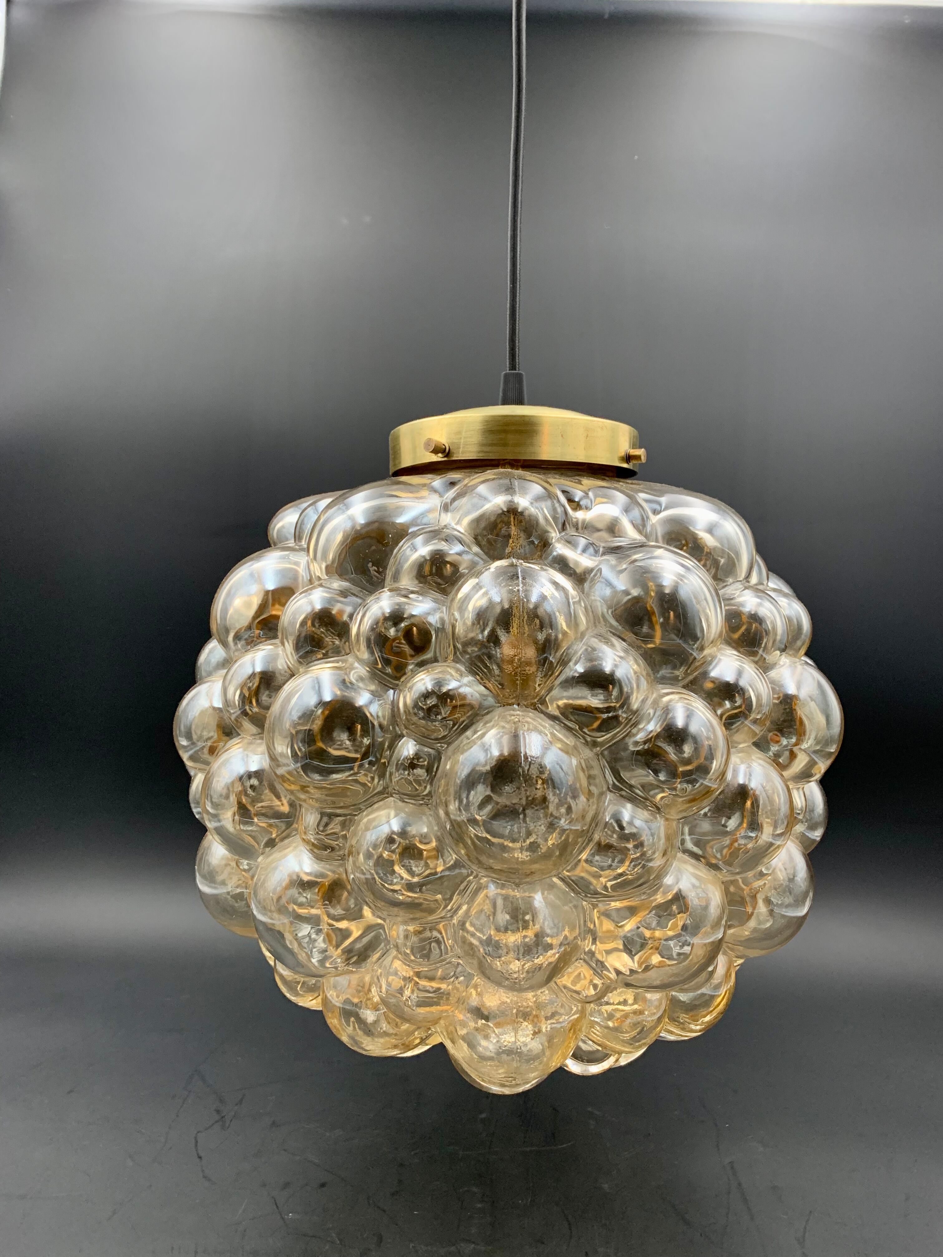 Glasshutte Limburg pendant lamp by Helena Tynell
