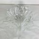 Vintage glass leaf salad bowl or fruit bowl