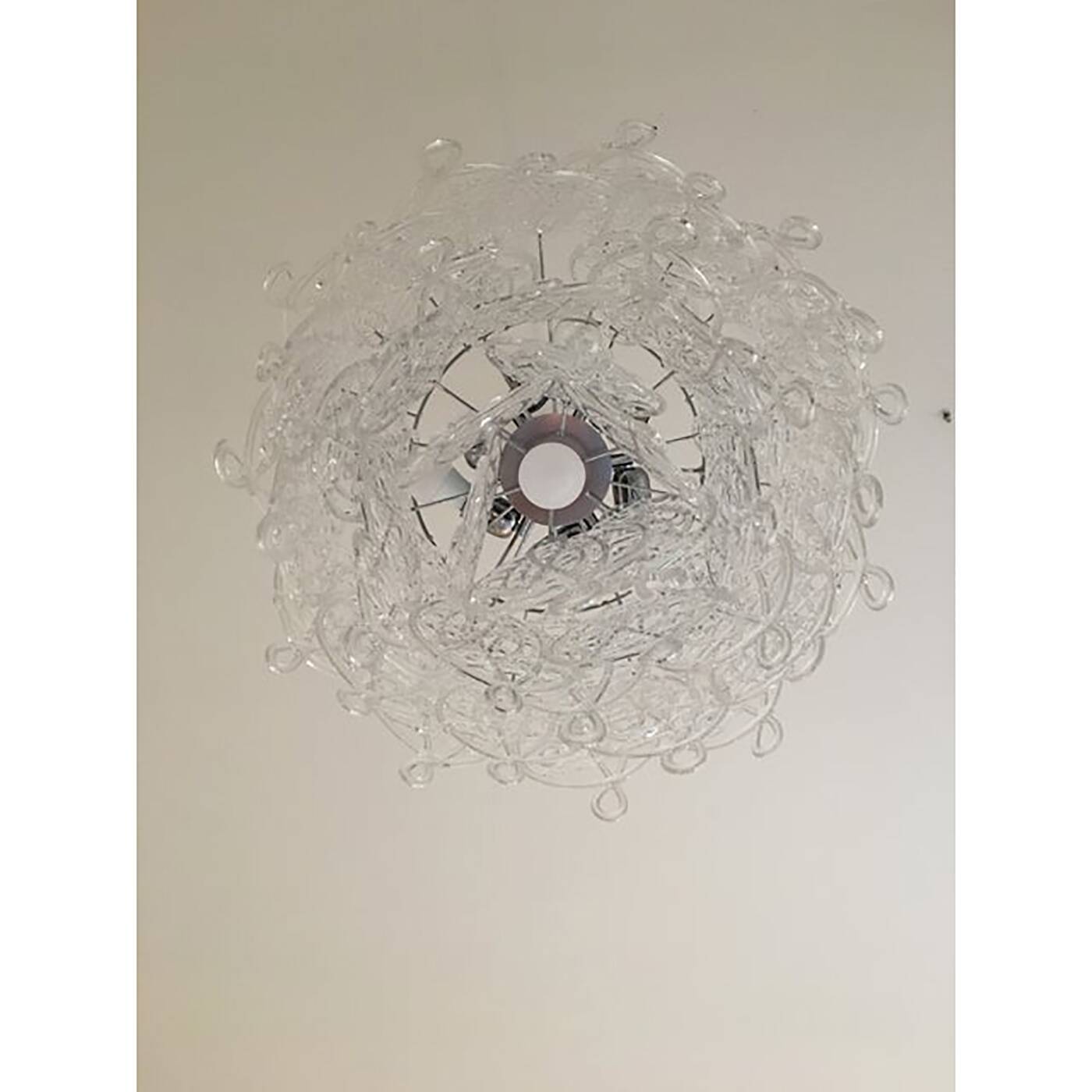 Modern Murano Glass "Ragnatela" Italian Chandelier