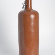 Bouteille en grès vernissé