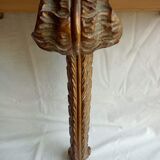 Carved gilded wooden console