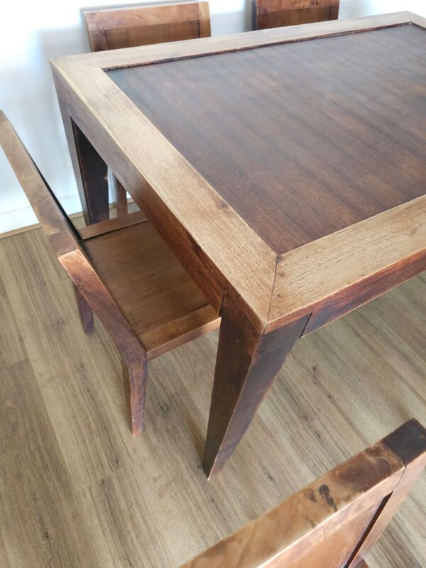 Table Rustique-Chic vintage design