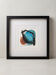 Framed original abstract artwork