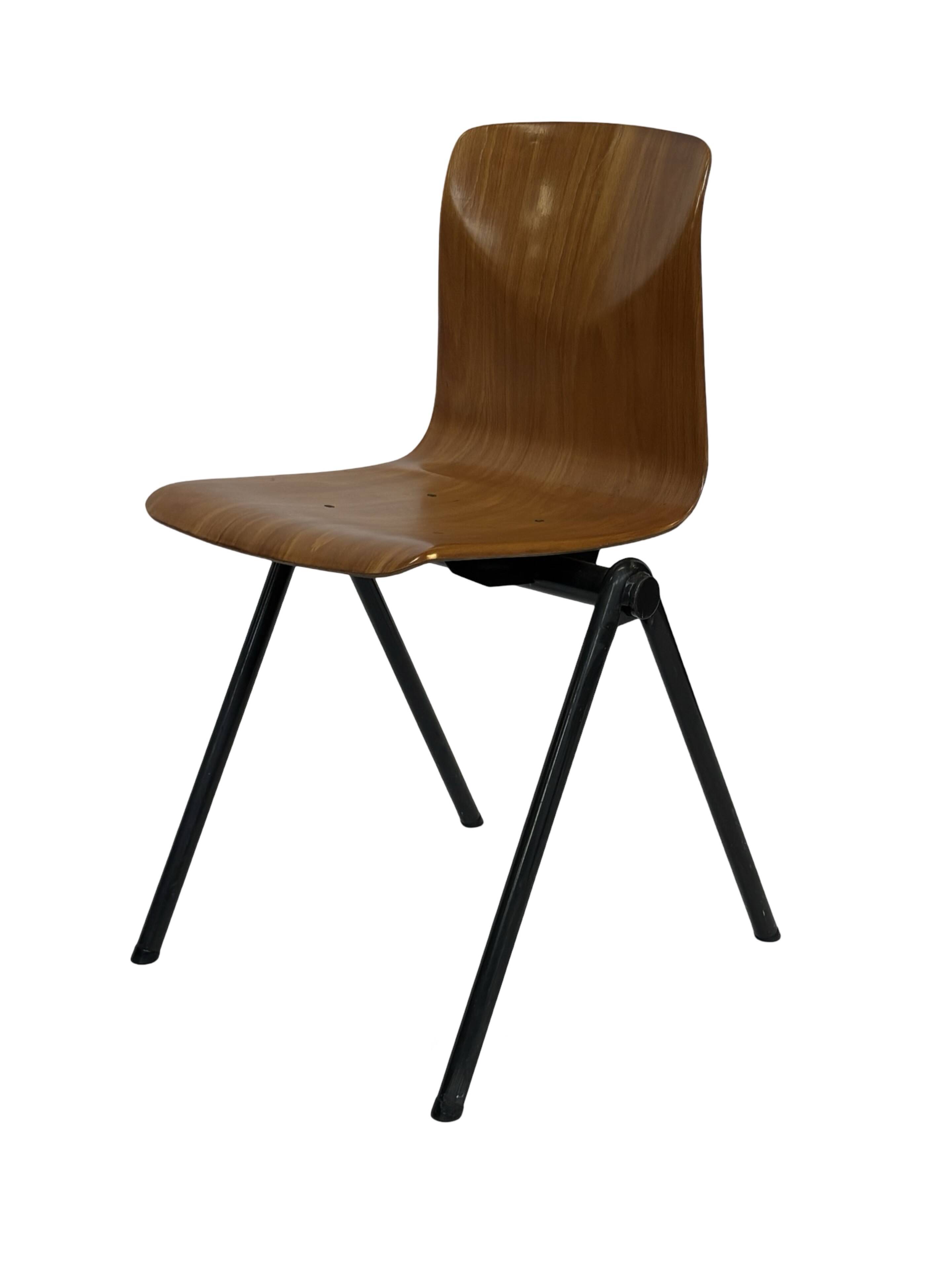 Vintage Chair Galvanitas Pagholz school chair design Dutch design