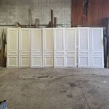 Old set of 8 cupboard doors