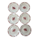 Set of 6 Badonwiller dinner plates