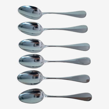 6 silver spoons monogram C B