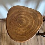 Pair of mismatched high stools