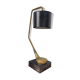 Lampe club de golf bronze et marbre