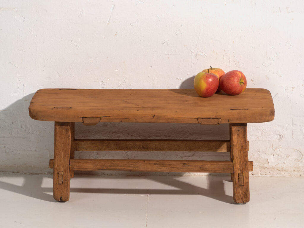Antique pine coffee table – China, circa 1890