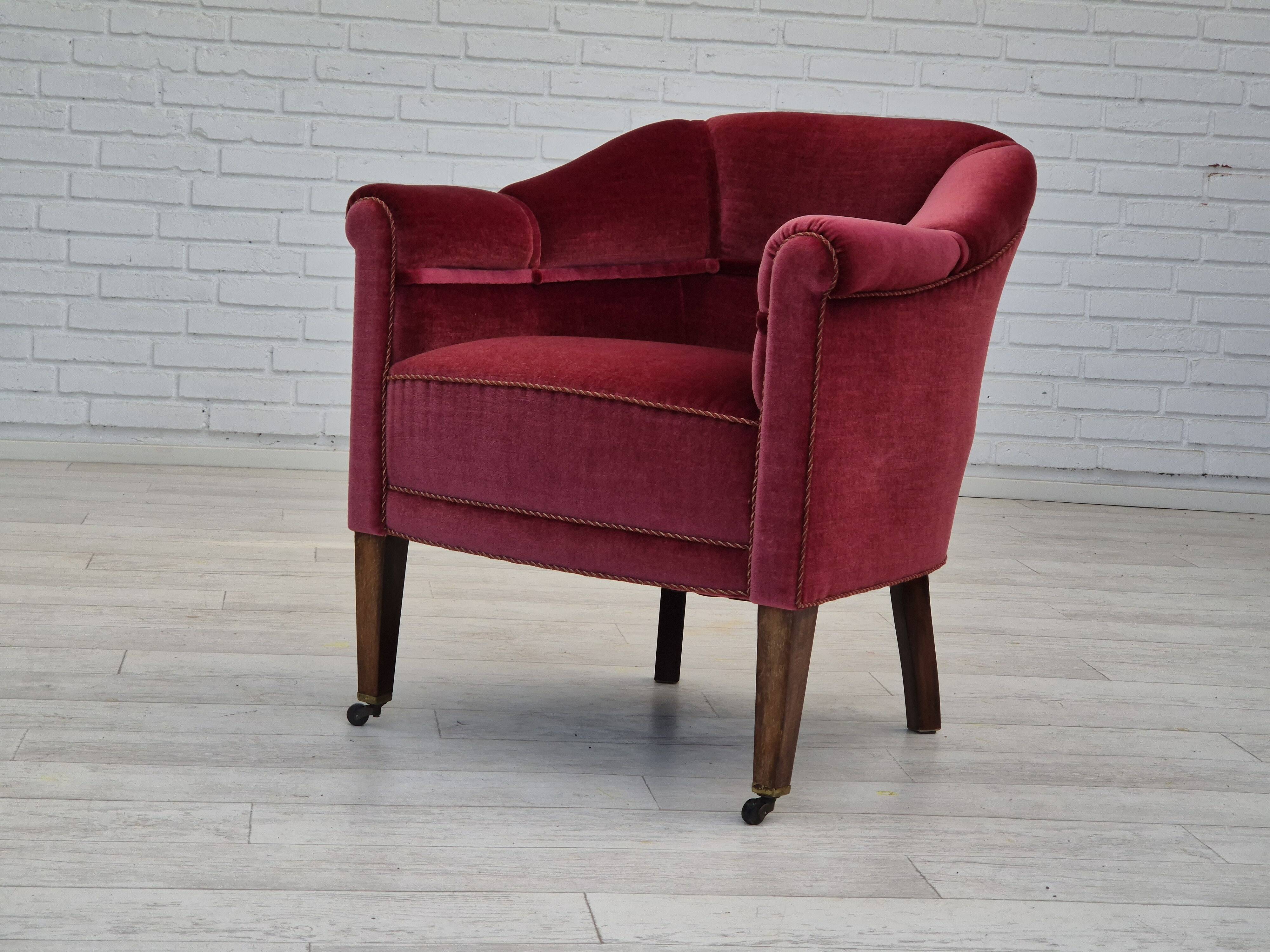 1950s, Danish lounge chair