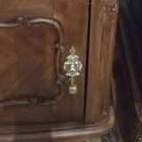 Pair of mahogany bedside tables