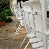Vintage garden armchairs