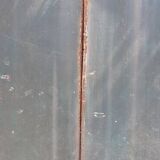 Solid gate, garden iron, H227x110cm, old, exterior door