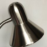 Flexible brushed steel desk lamp Kema Keur Germany vintage