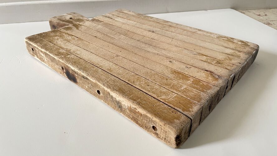 Planche à découper en bois vintage