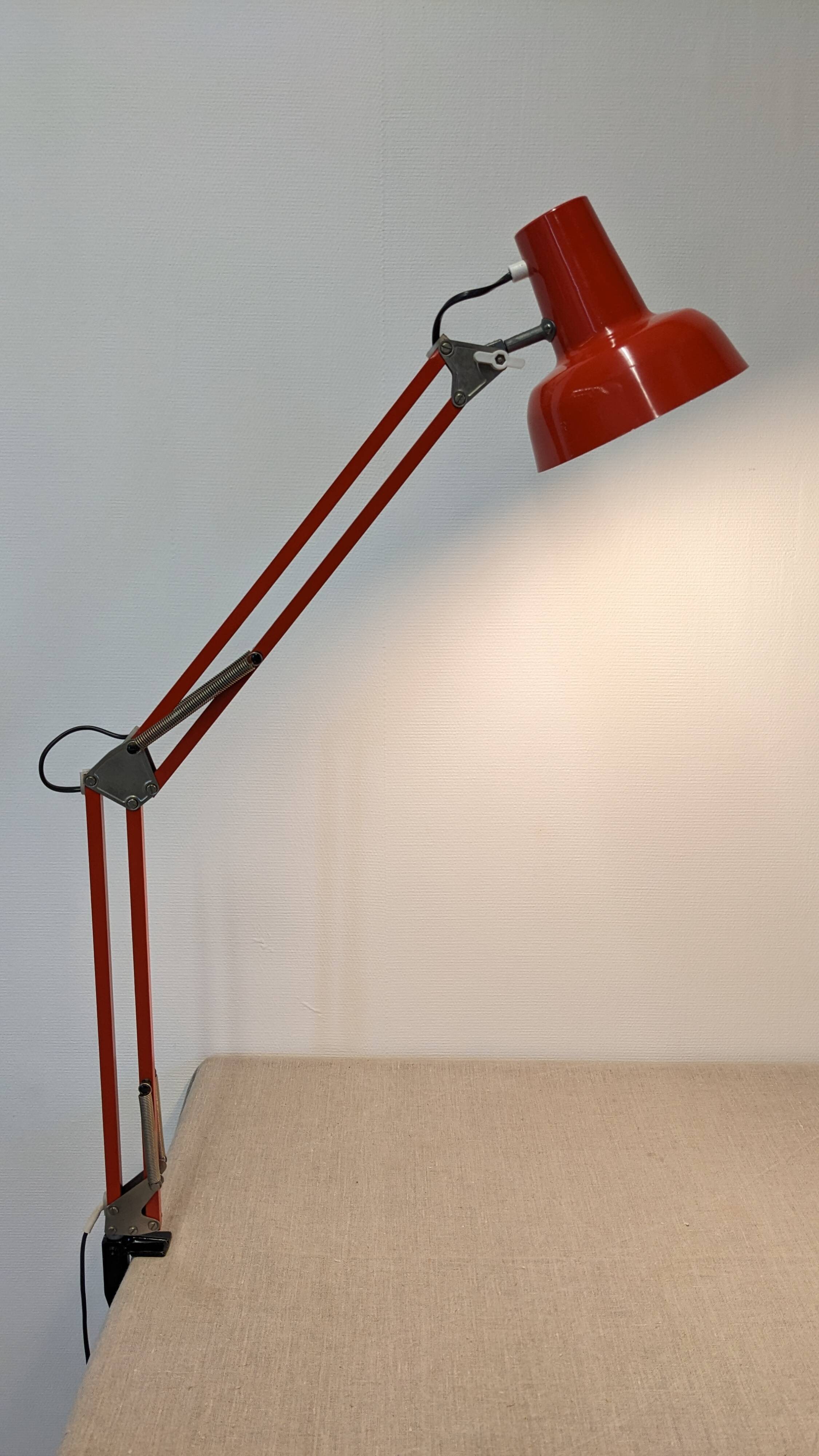 Lampe d'architecte, de bureau articulée, France vers 1970