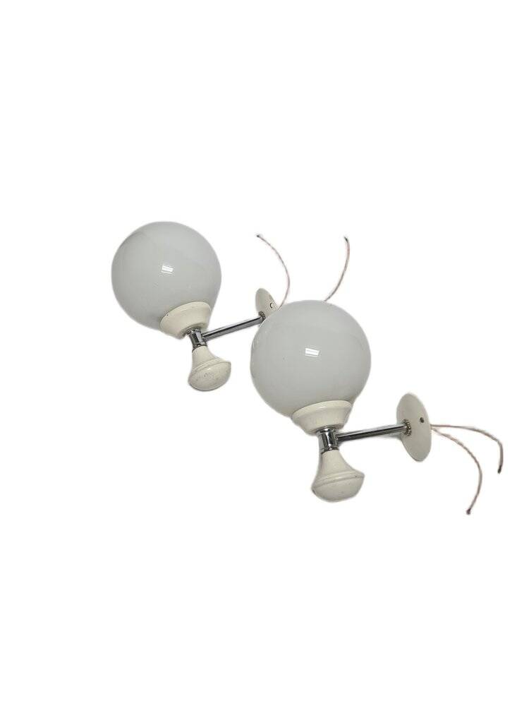 Art Deco sconces, Poland, 1970s, set of 2