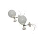 Art Deco sconces, Poland, 1970s, set of 2